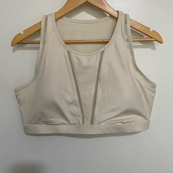 FABLETICS Women’s Mesh Pullover Medium Impact Sport Bra Activewear Top Sz XL - Picture 2 of 10